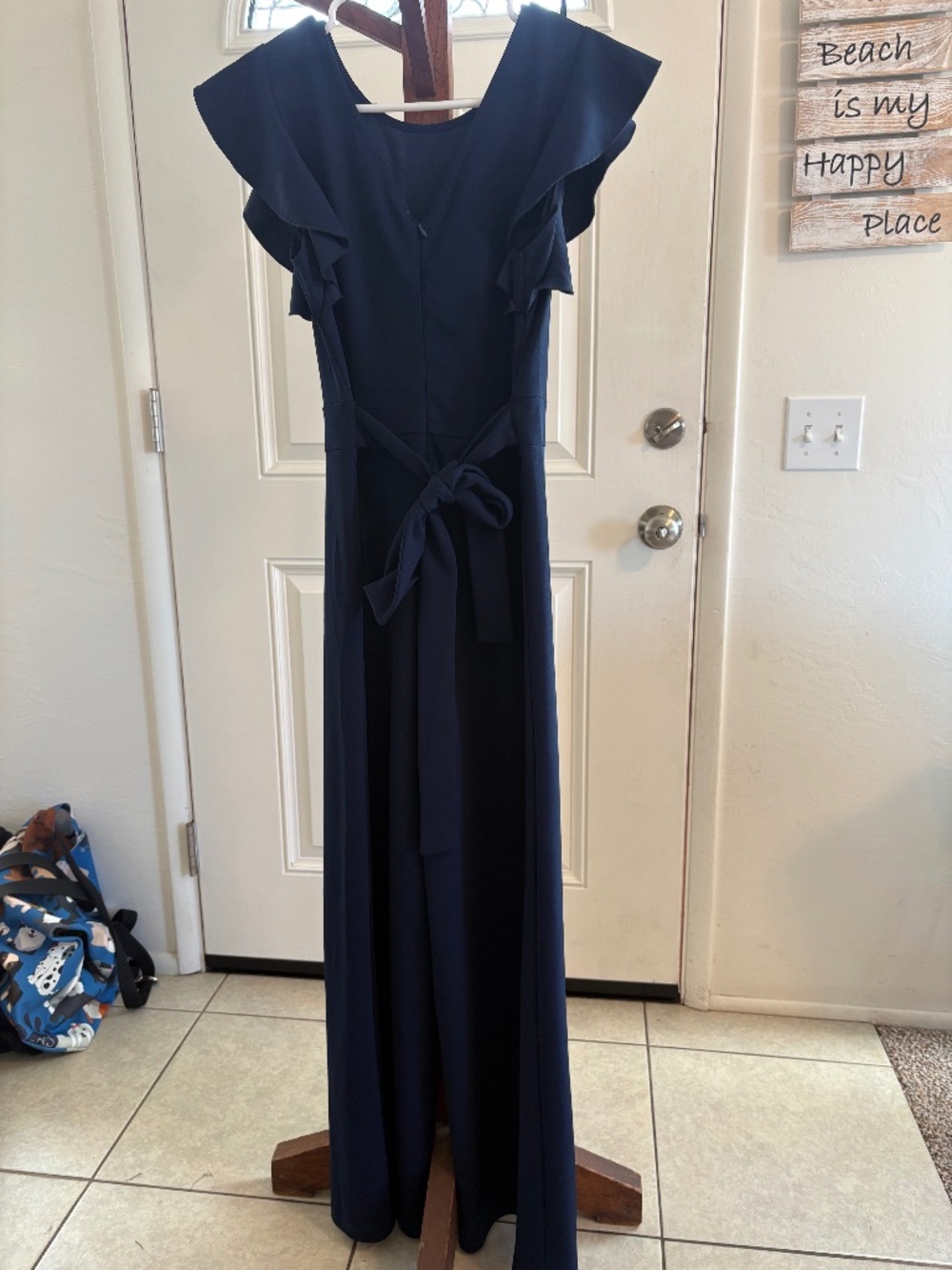 Navy jumpsuit